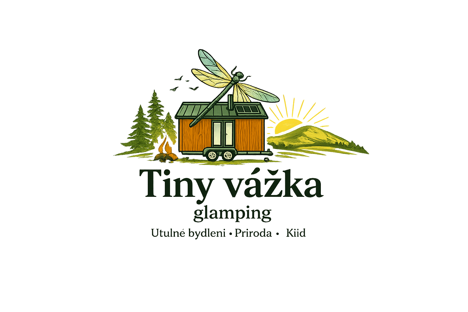 Logo Tiny vážka